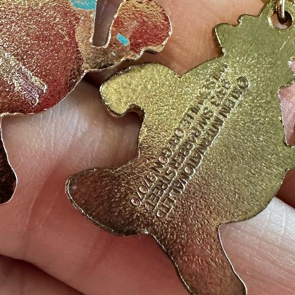 BOGO FREE Vintage Oregon Happy Egg Earrings - Picture 8 of 8